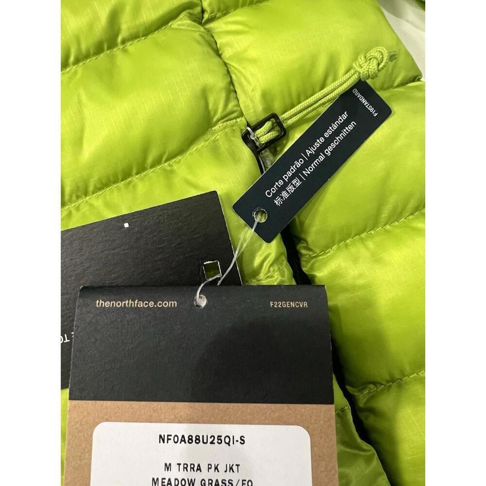 $220 NORTH FACE TERRA PEAK JACKET MENS Small NWT MEADOW GRASS/FOREST OLIVE - Picture 3 of 11